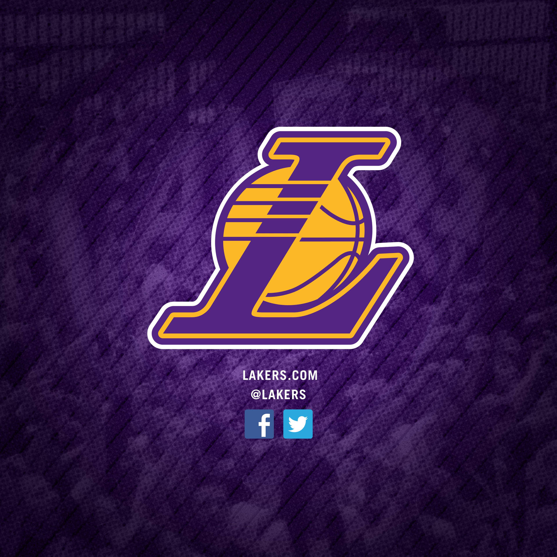 Los Angeles Lakers Deep Purple Background
