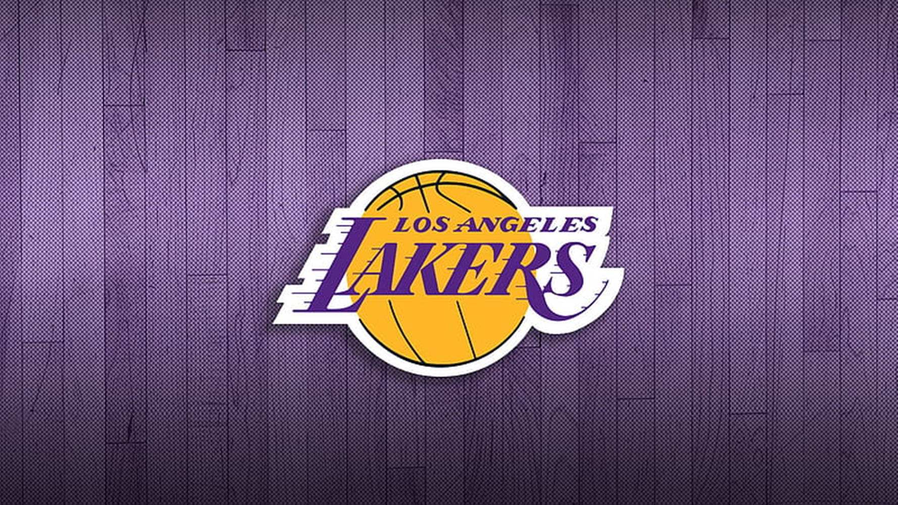 Los Angeles Lakers Logo Light Purple Background