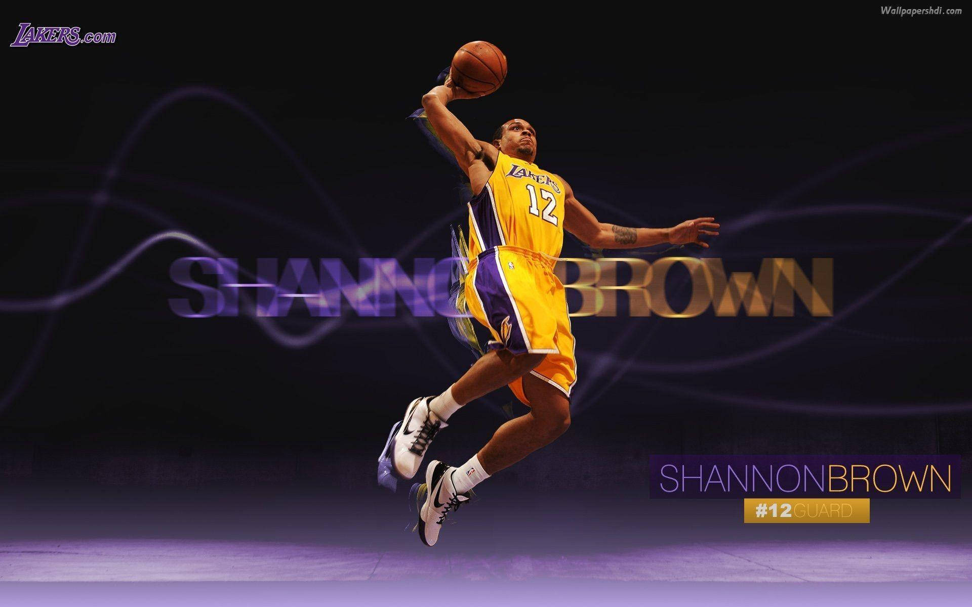 Los Angeles Lakers Shannon Brown