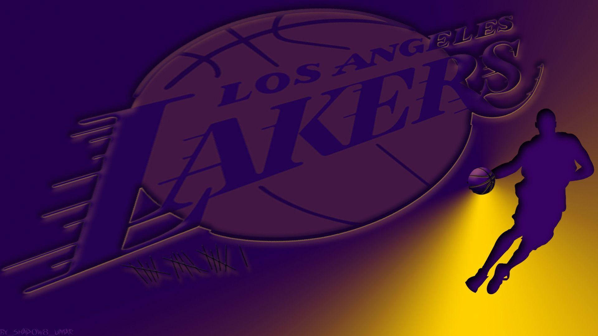 Los Angeles Lakers Silhouette Logo