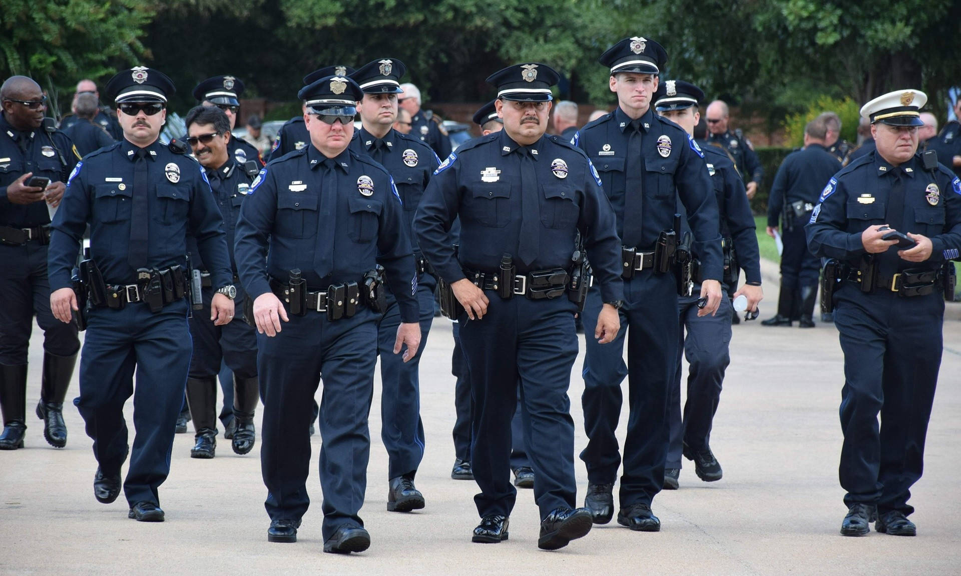 Los Angeles Police Officer Squad Background