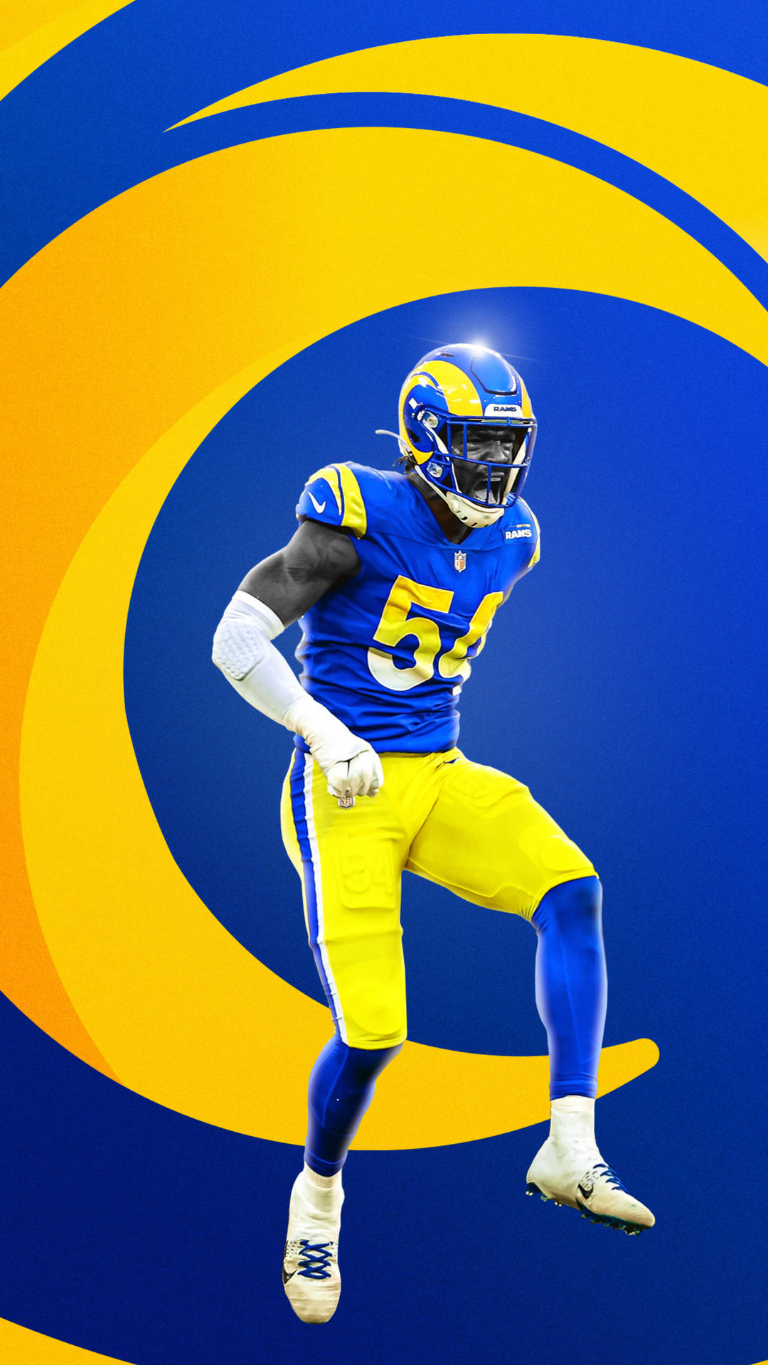 Los Angeles Rams 54 Background