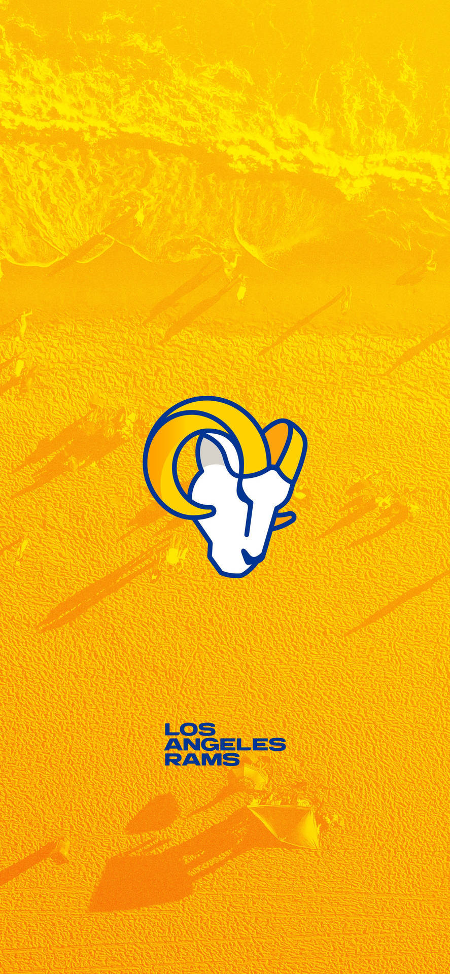 Los Angeles Rams Cartoon Logo Background