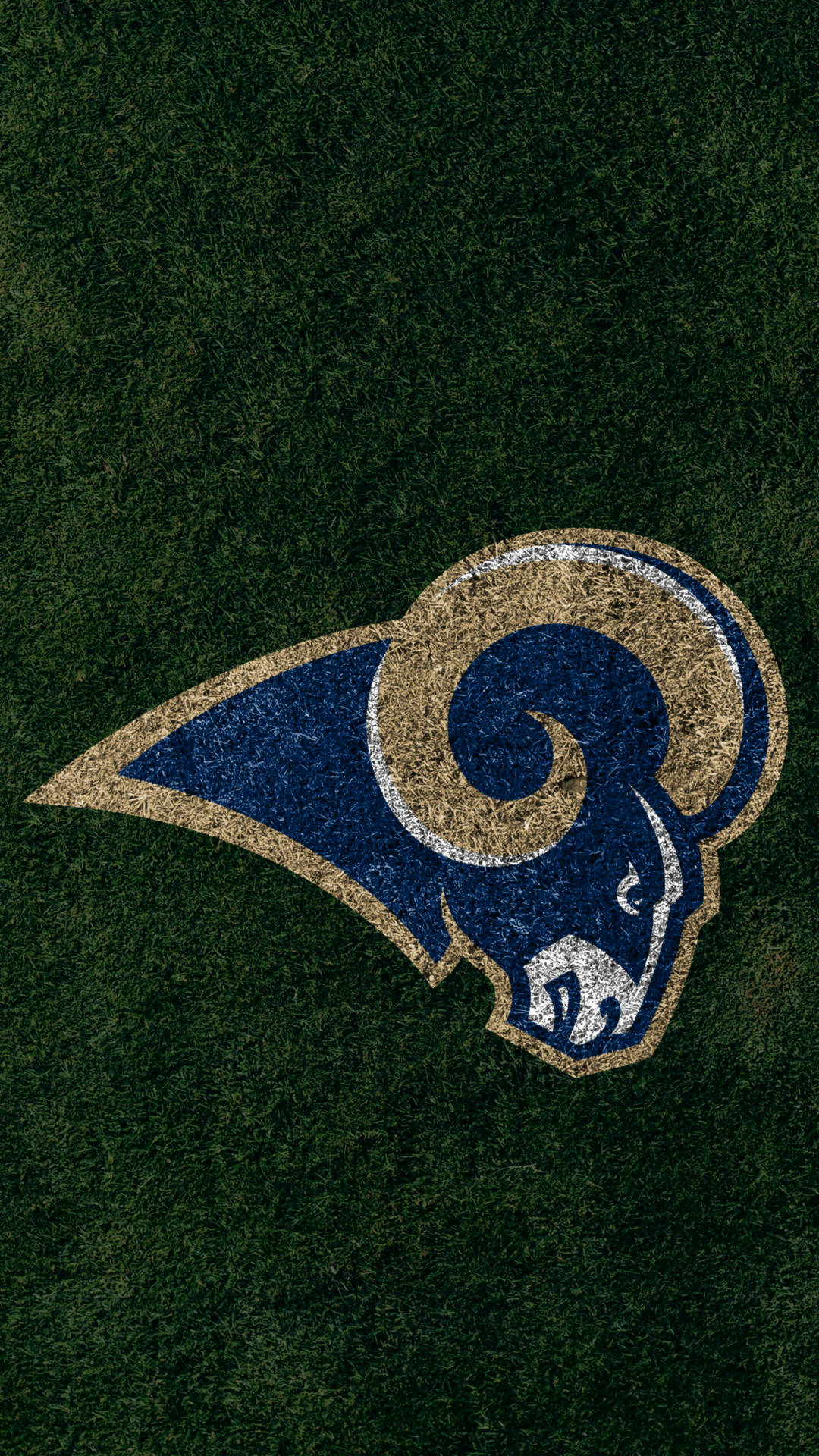 Los Angeles Rams Dark Logo Background