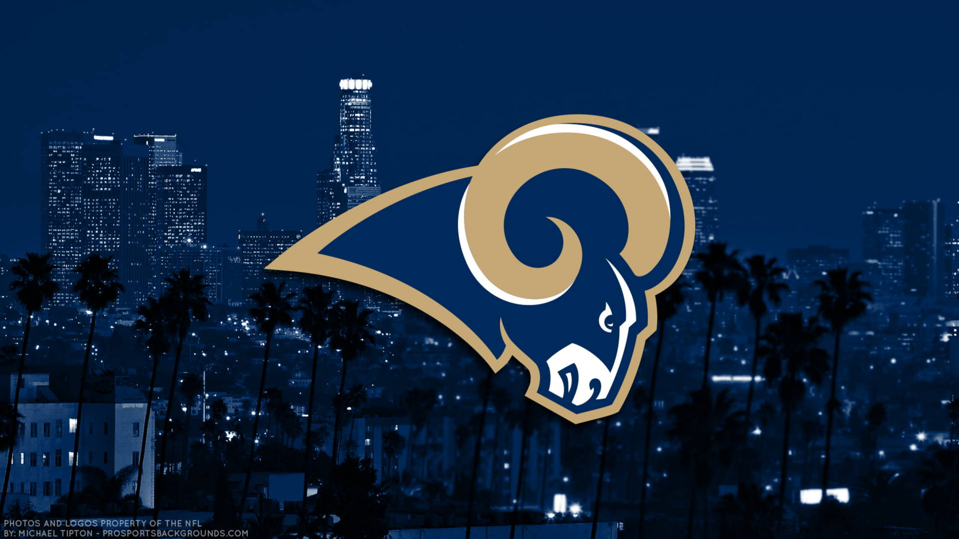 Los Angeles Rams Football League Background
