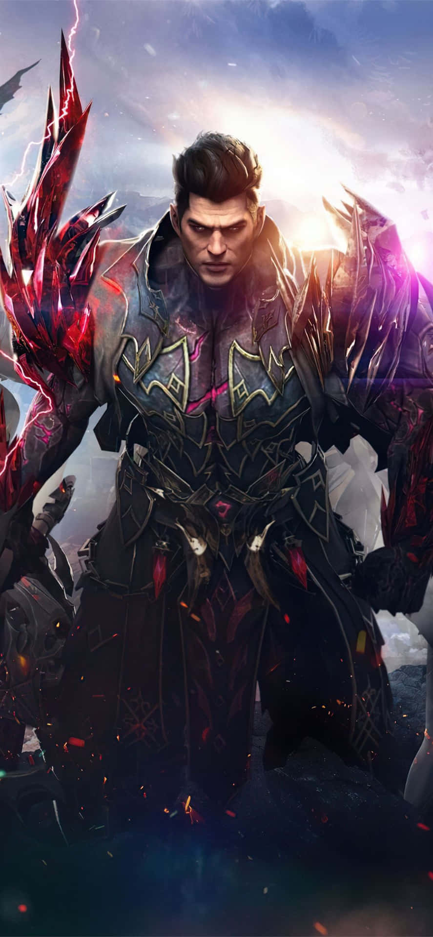 Lost Ark Game Male Character Background