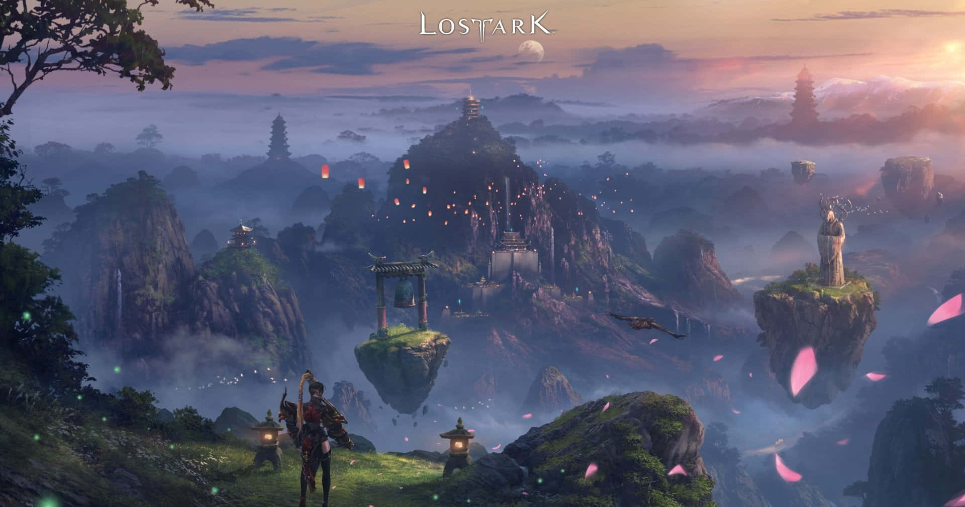 Lost Ark Game Petals Lanterns