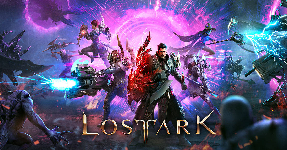 Lost Ark Game Title Screen Background