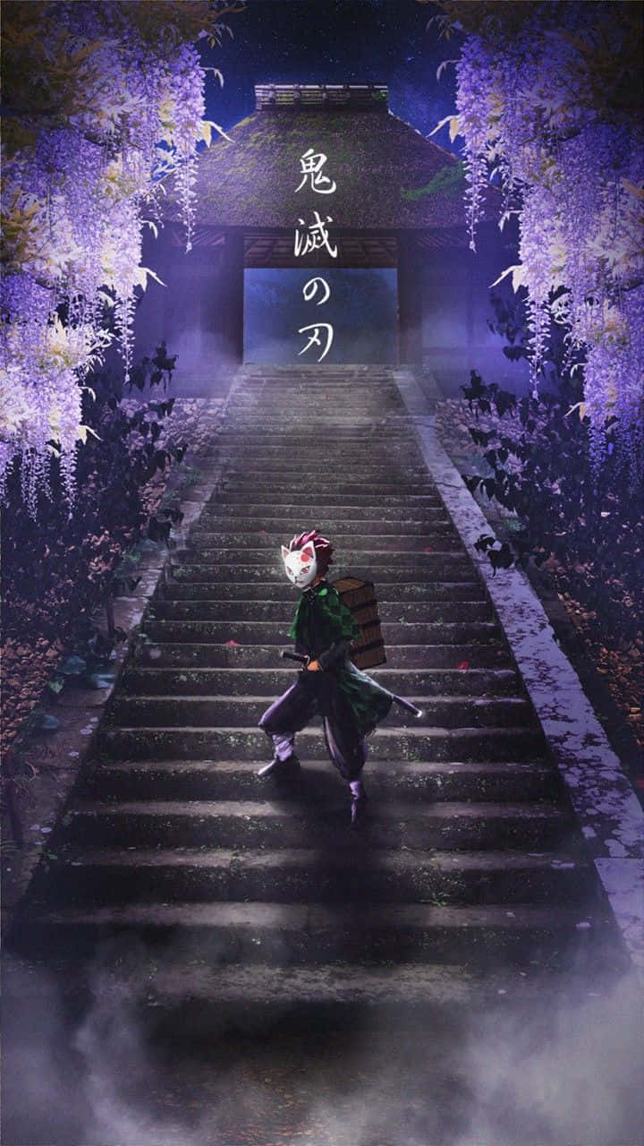 Lost In A Dark Anime Landscape, Searching For Something Hidden