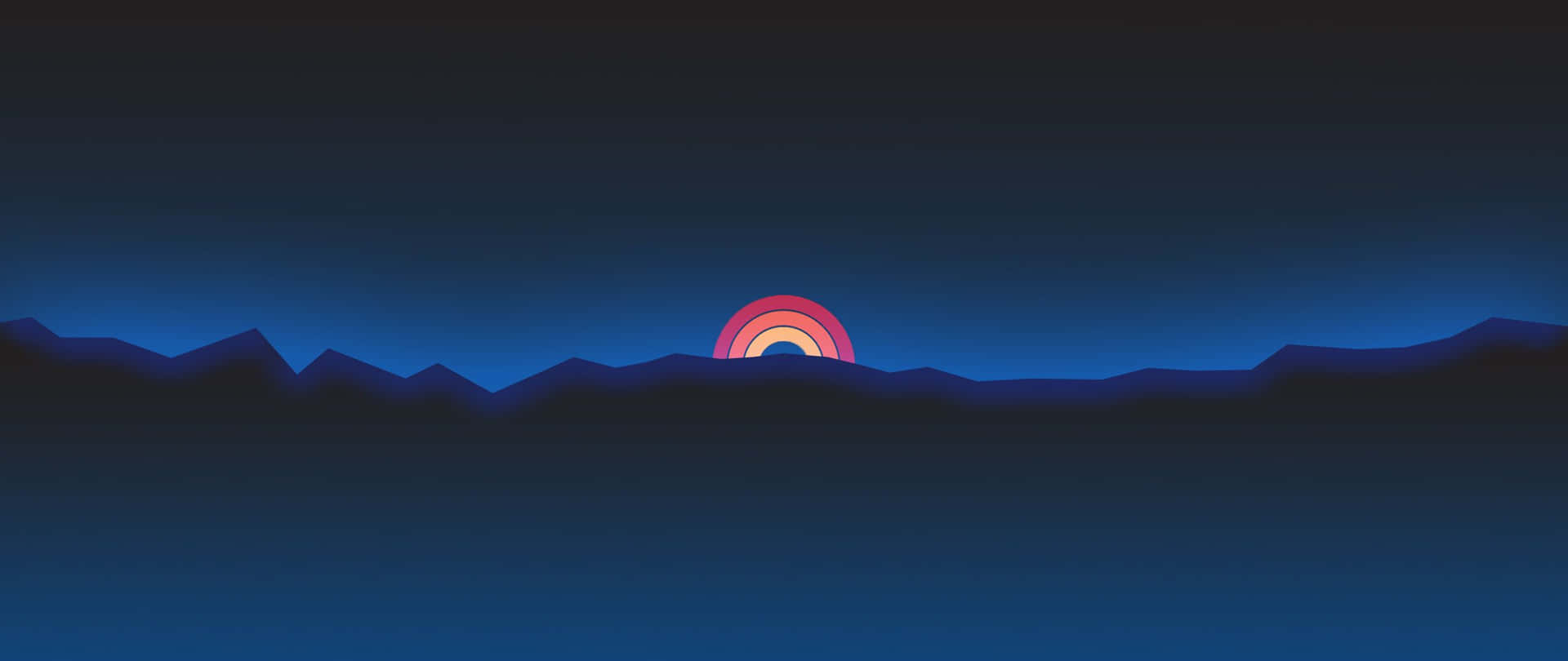 Lost In The Beauty Of The Retro Sunset Background