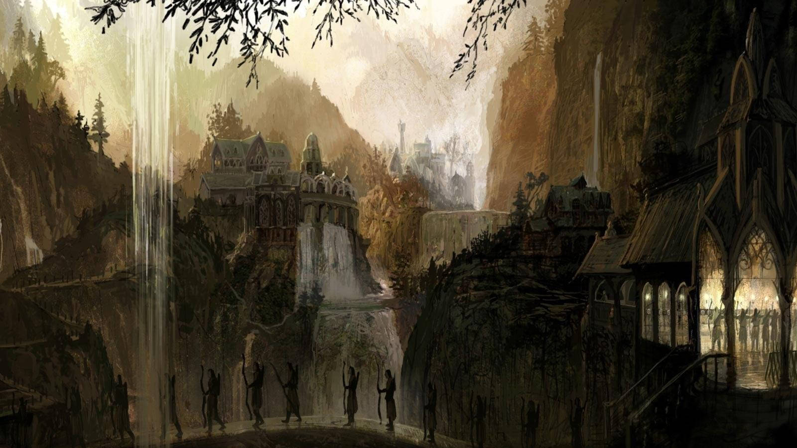 Lotr Lord Of The Rings Rivendell Background