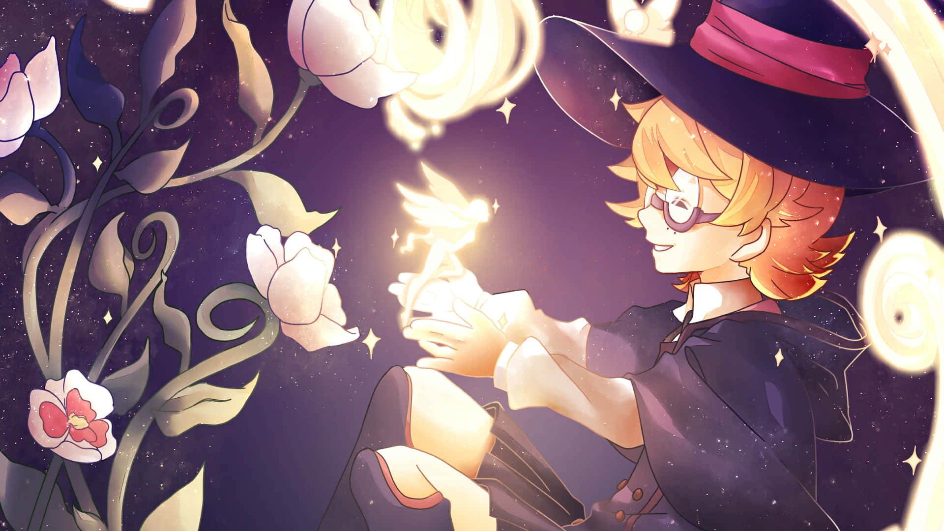 Lotte From Little Witch Academia Background