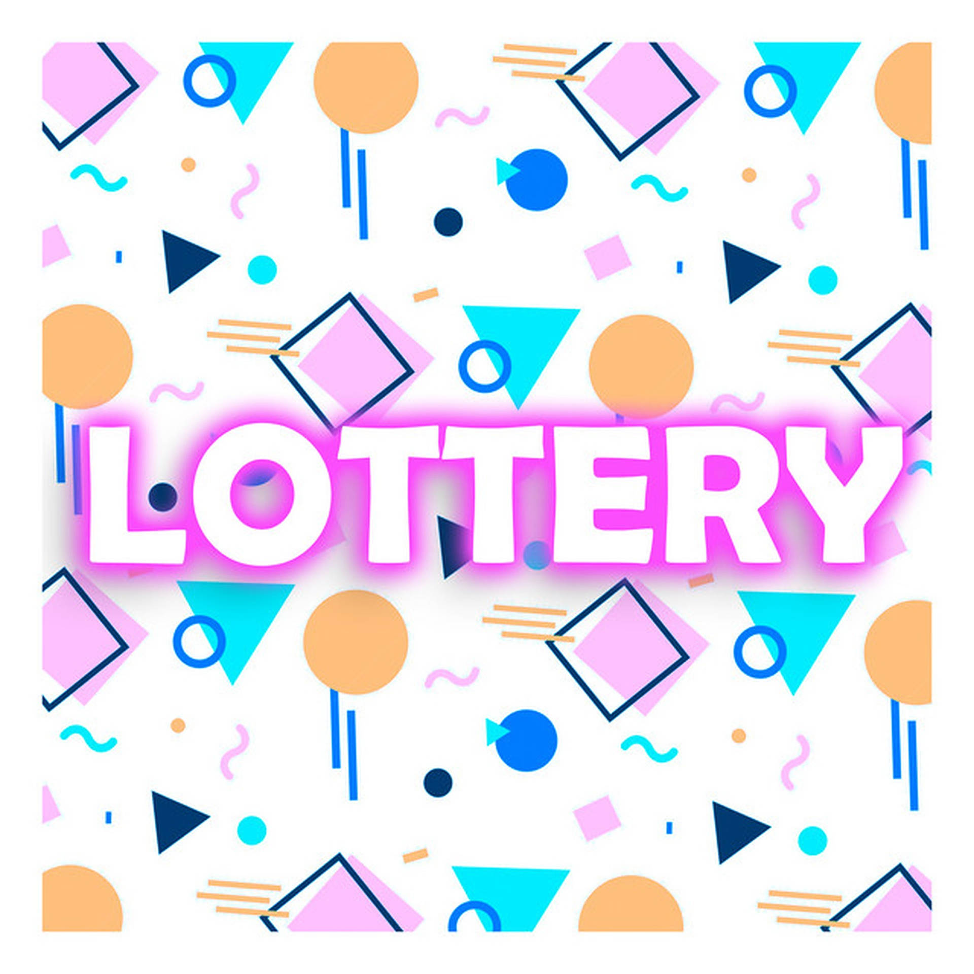 Lottery Abstract Art