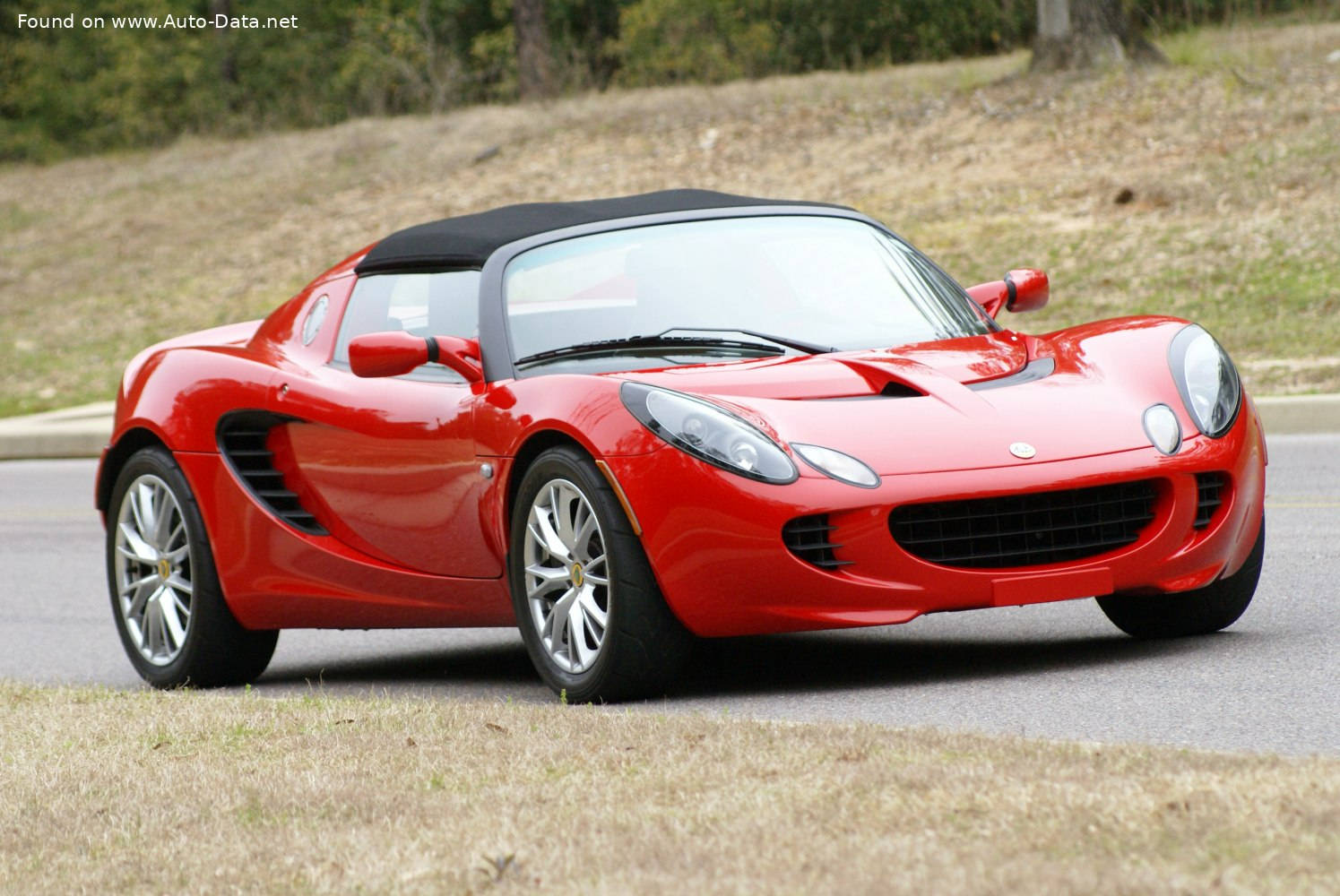 Lotus Car Along The Country Road