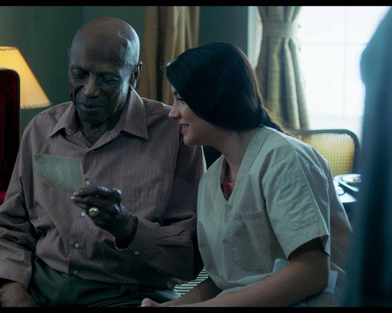 Louis Gossett Jr. The Cuban Movie Still Background