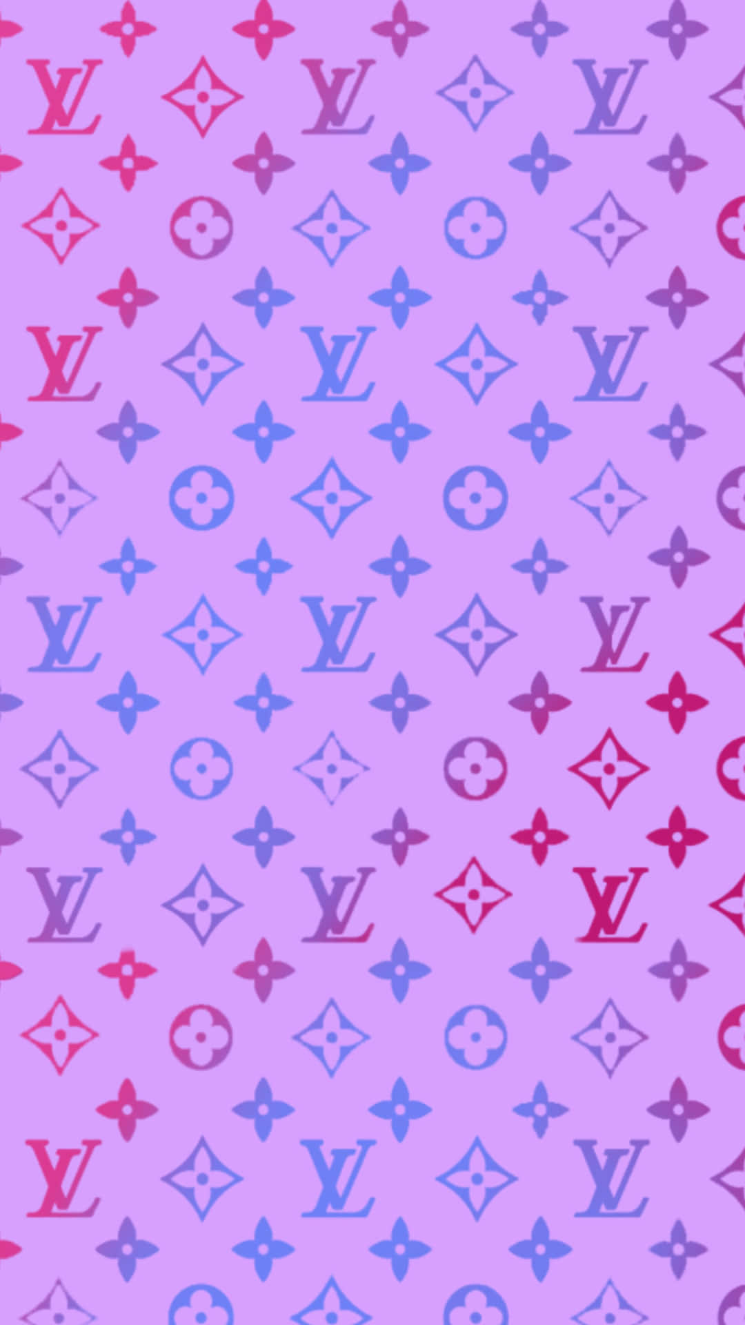 Louis Vuitton Designer Pink Background