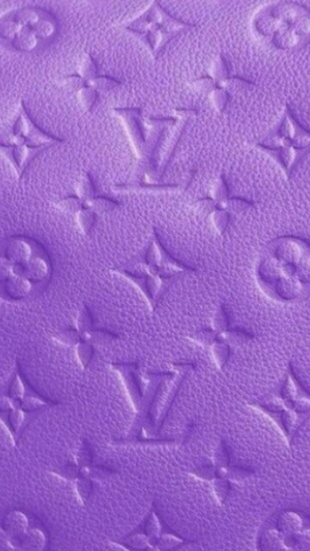 Louis Vuitton Girly Logo Purple Baddie