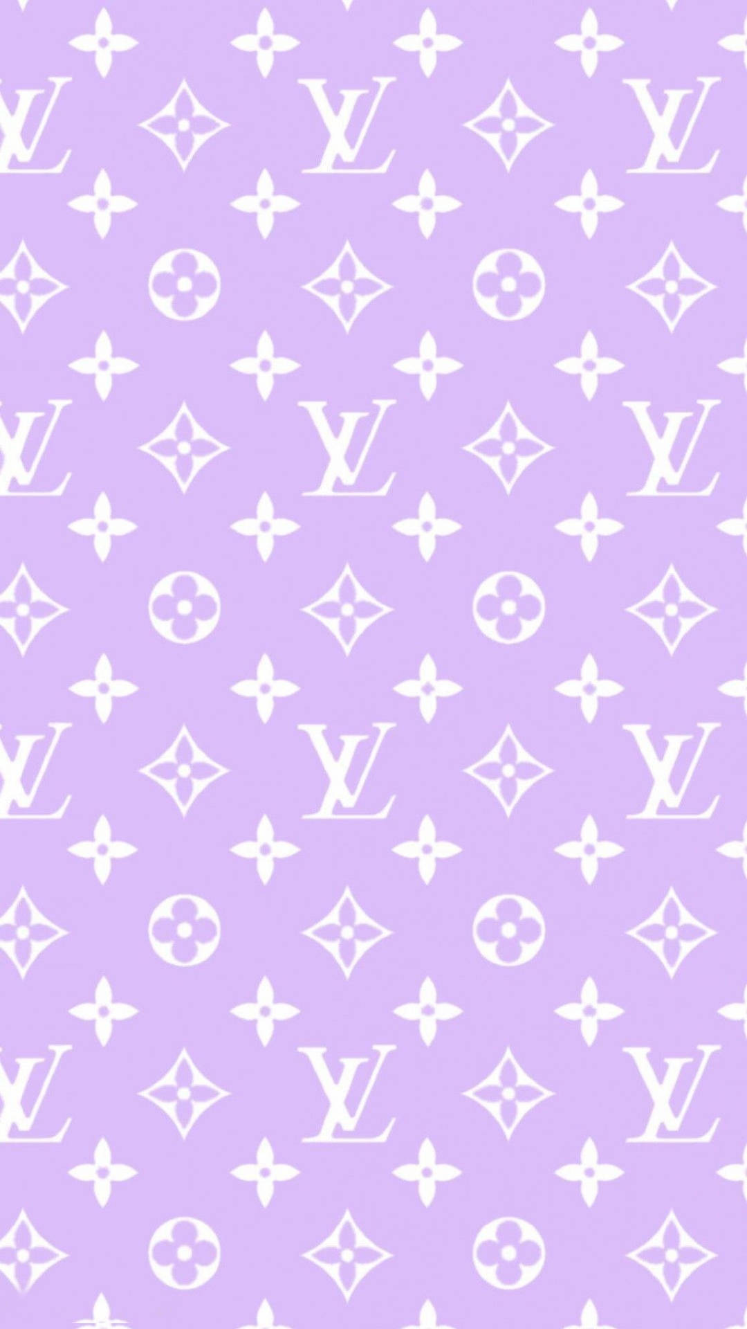 Louis Vuitton Logo Pastel Purple Aesthetic Vsco