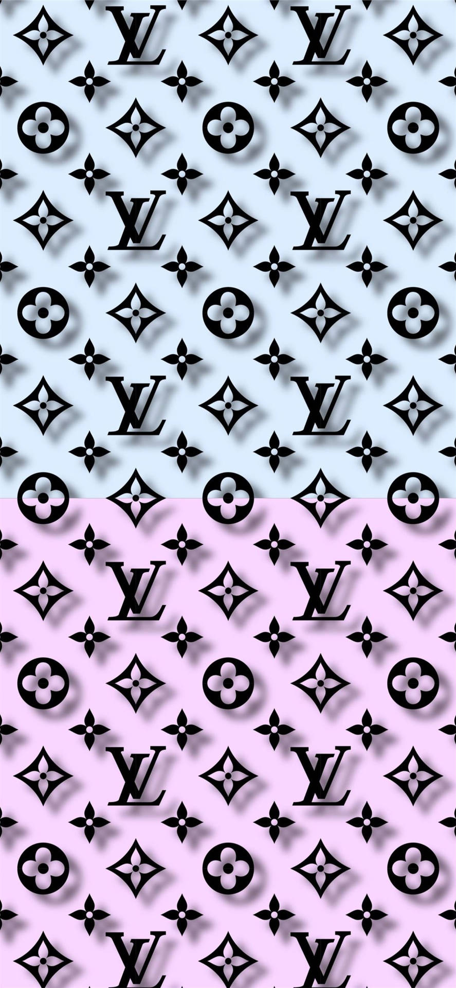 Louis Vuitton Phone Gray And Pink