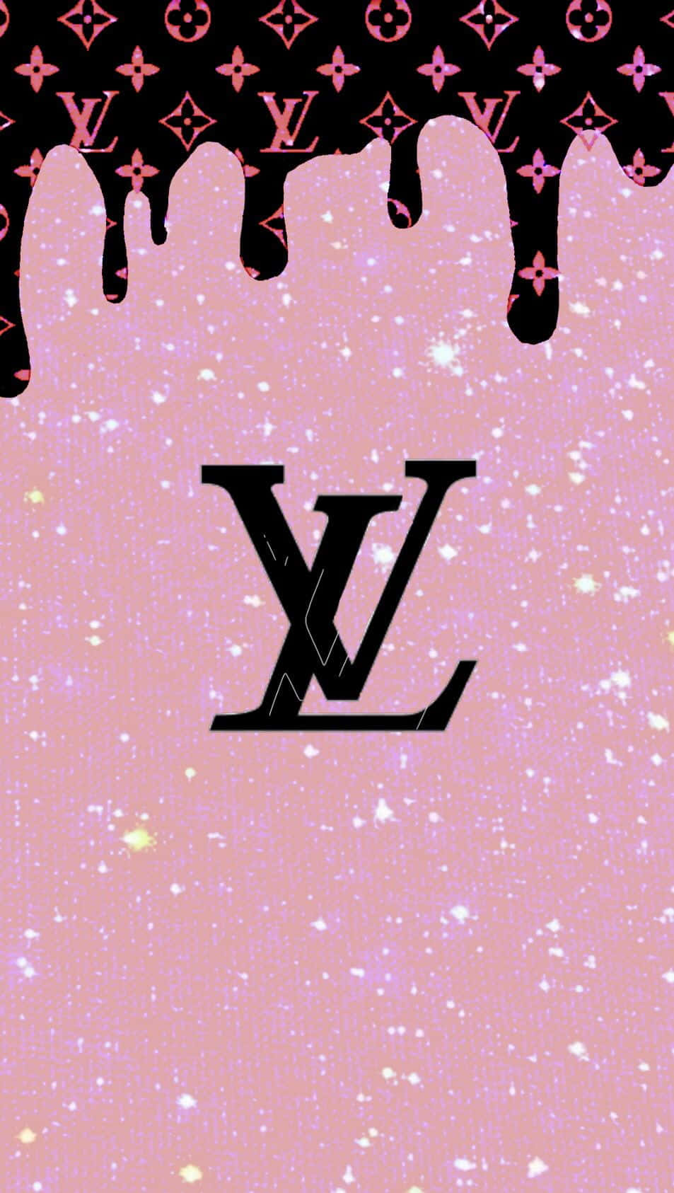 Louis Vuitton Pink Luxury Handbag Background