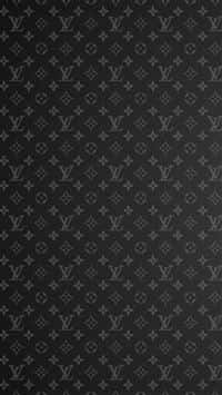 Louis Vuitton Wallpaper On A Black Background Background