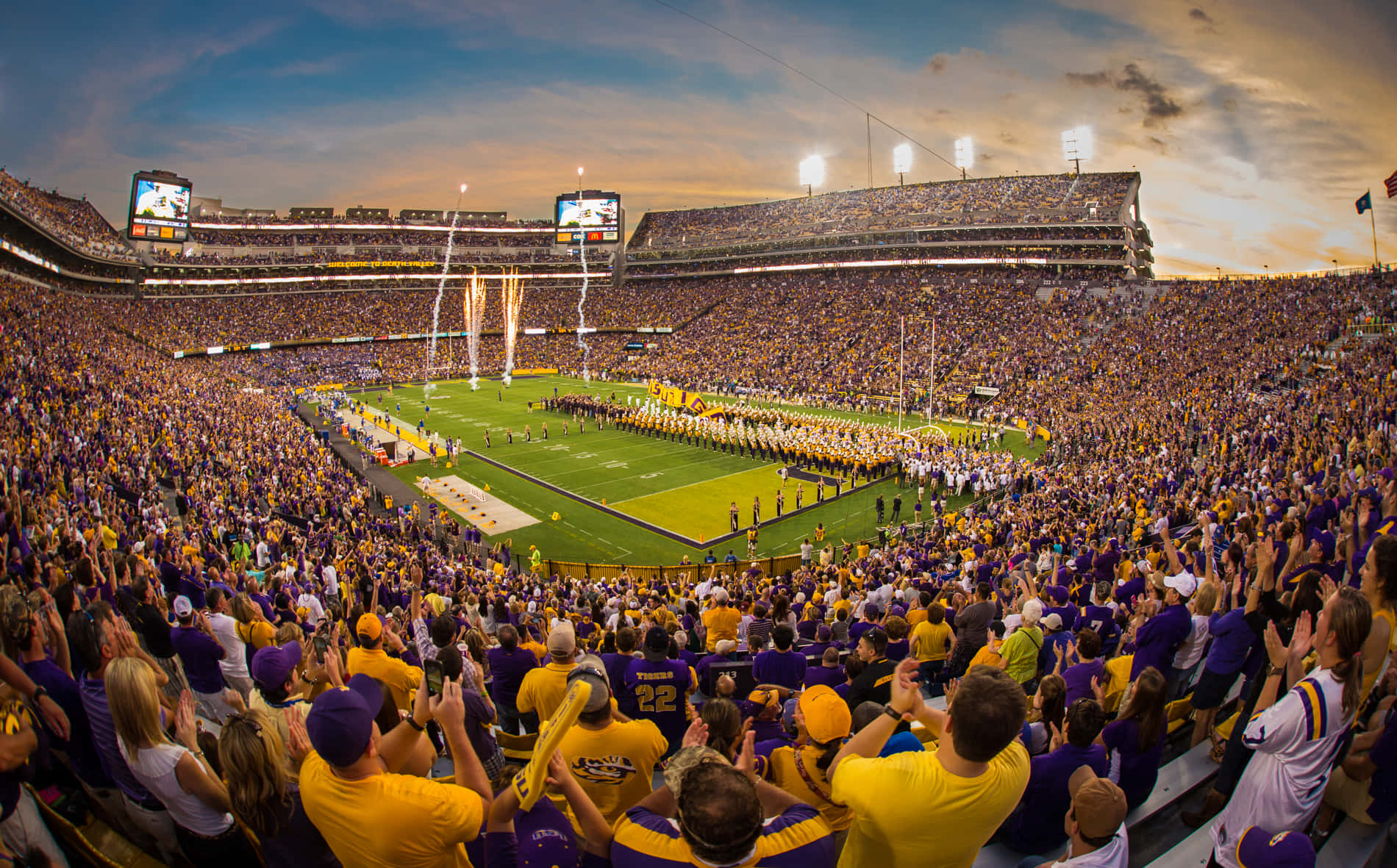 Louisiana State University's Fighting Tigers Background