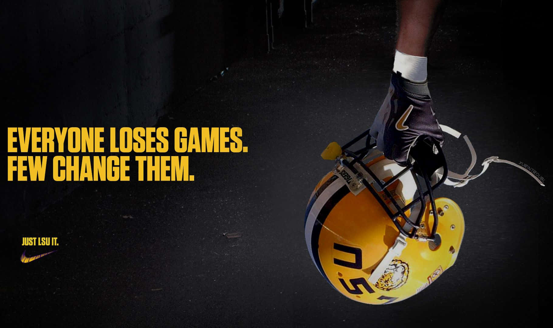 Louisiana State University Tigers Roar With Pride Background