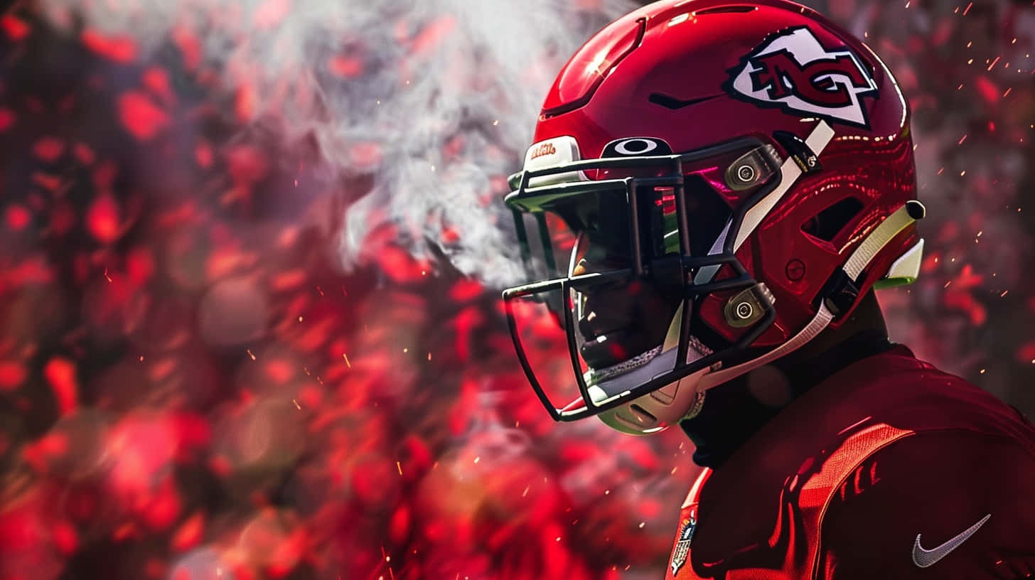 Louisville Cardinals Football Helmet Intensity Background