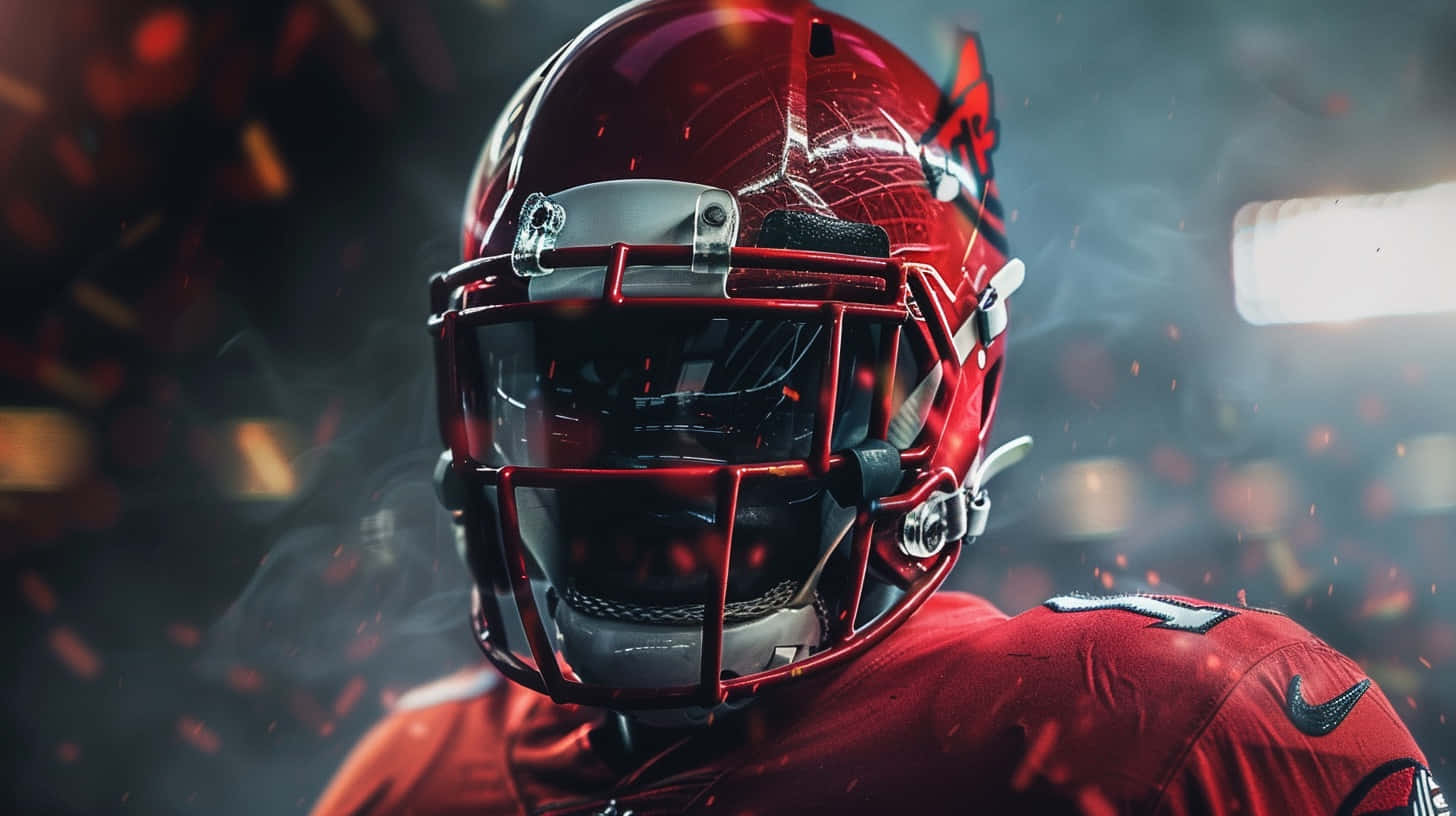Louisville Cardinals Football Helmet Background