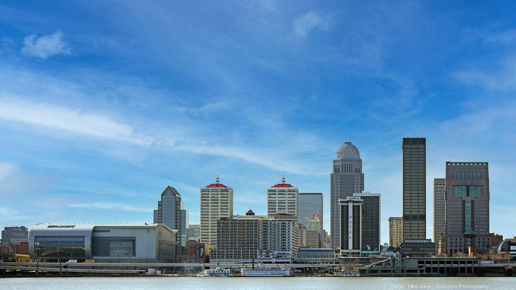 Louisville Skyline In The Daytime Background