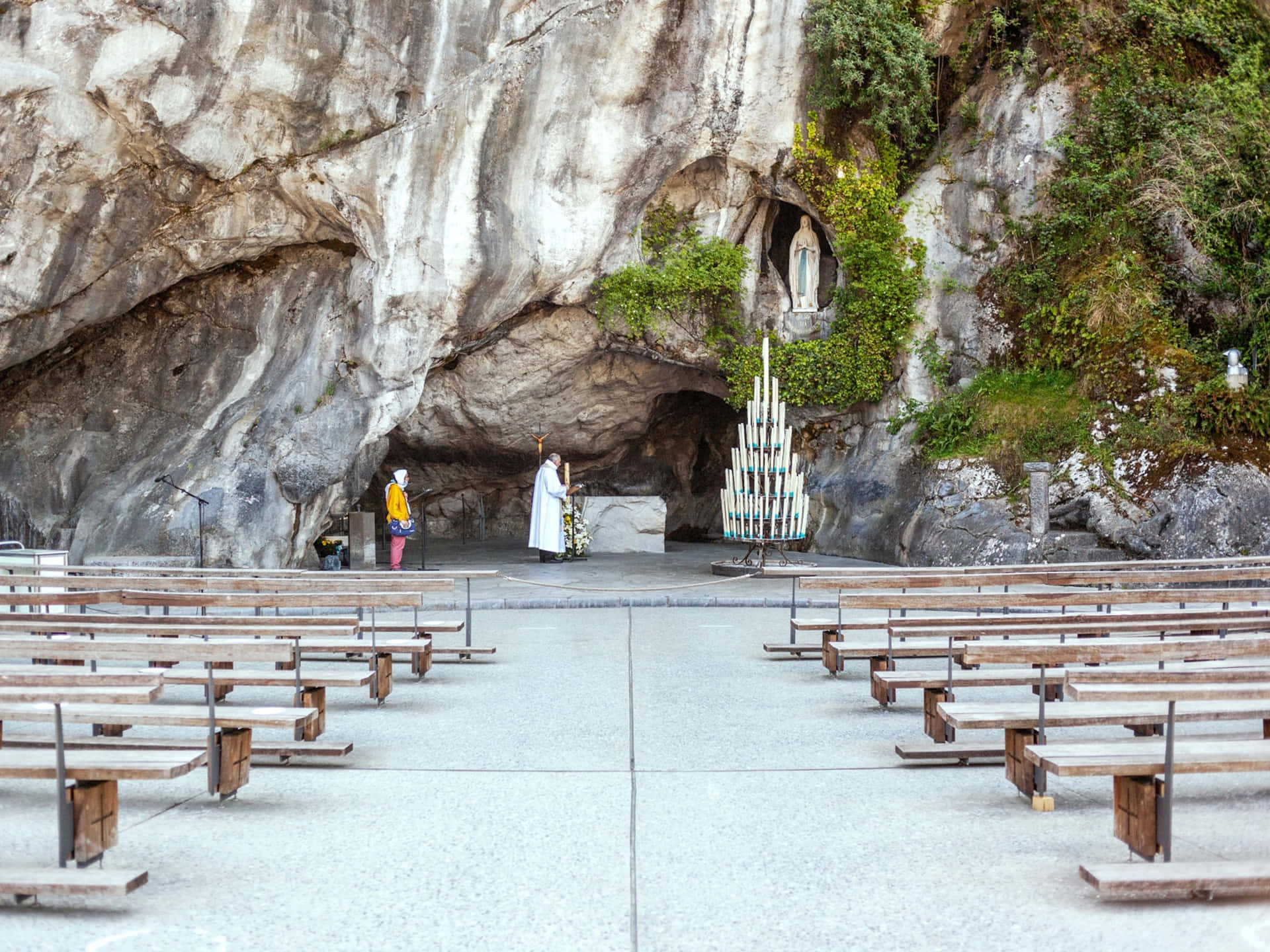Lourdes Grotto Sanctuary Prayer Site