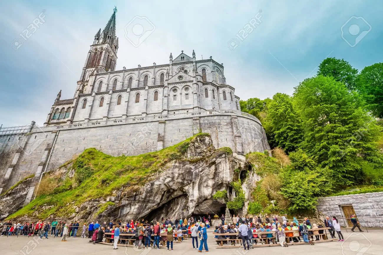 Lourdes Sanctuary Pilgrims Gathering.jpg