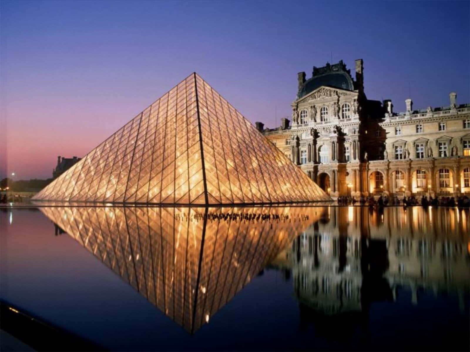 Louvre Museum Reflection Photography
