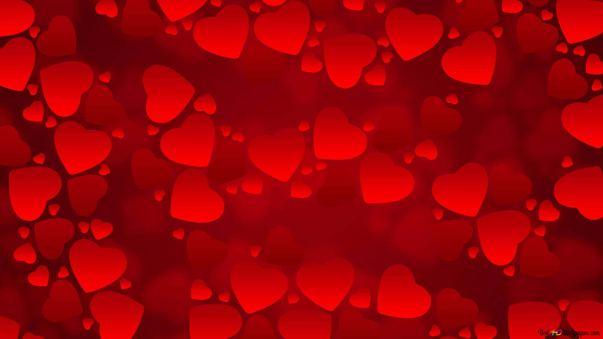 Love And Romance In The Air Background