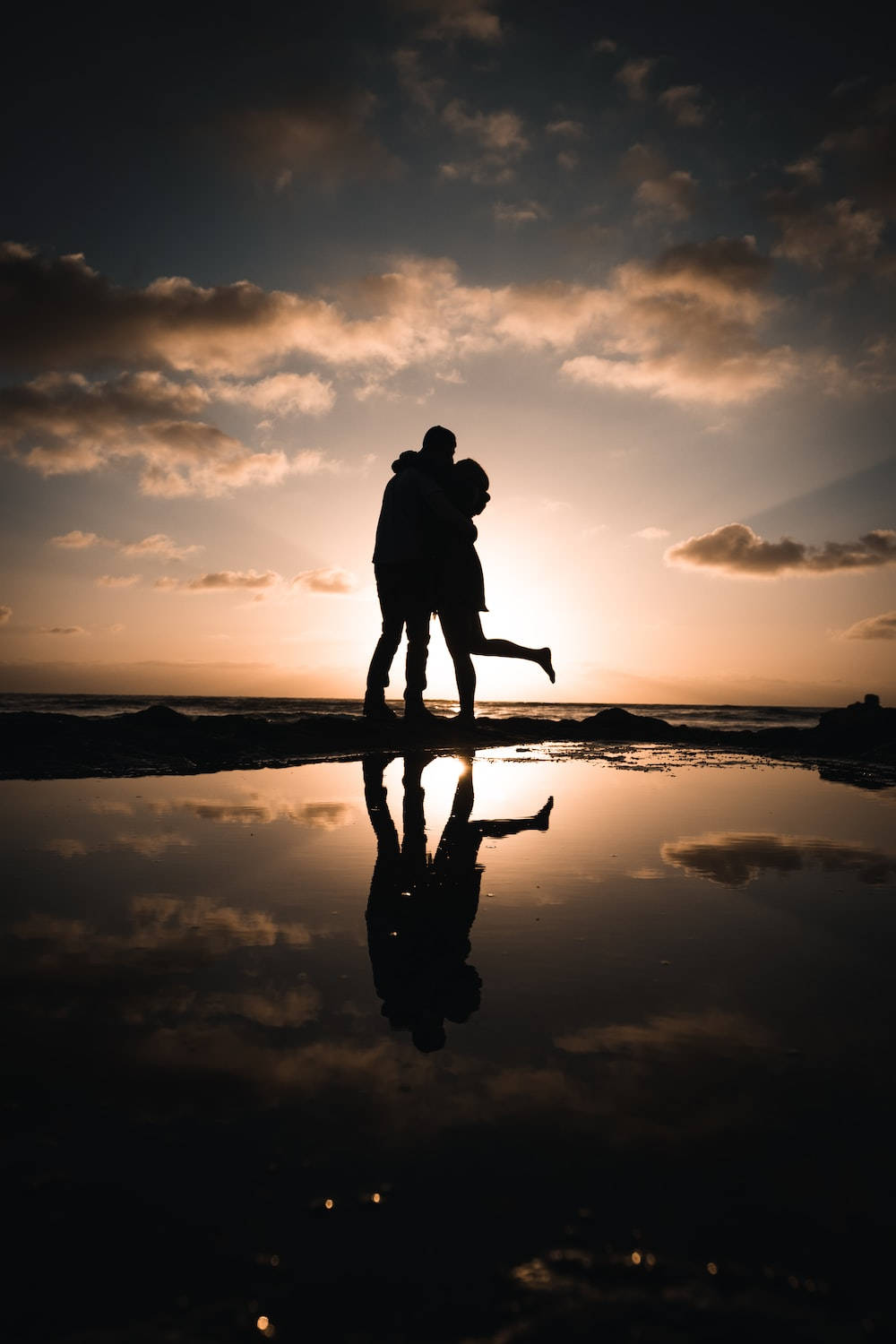 Love Cute Couple Photography Background