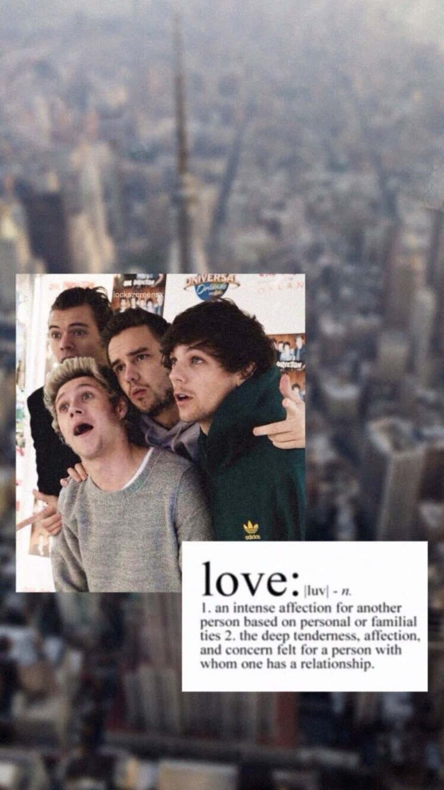 Love Definition With 1 Direction Iphone