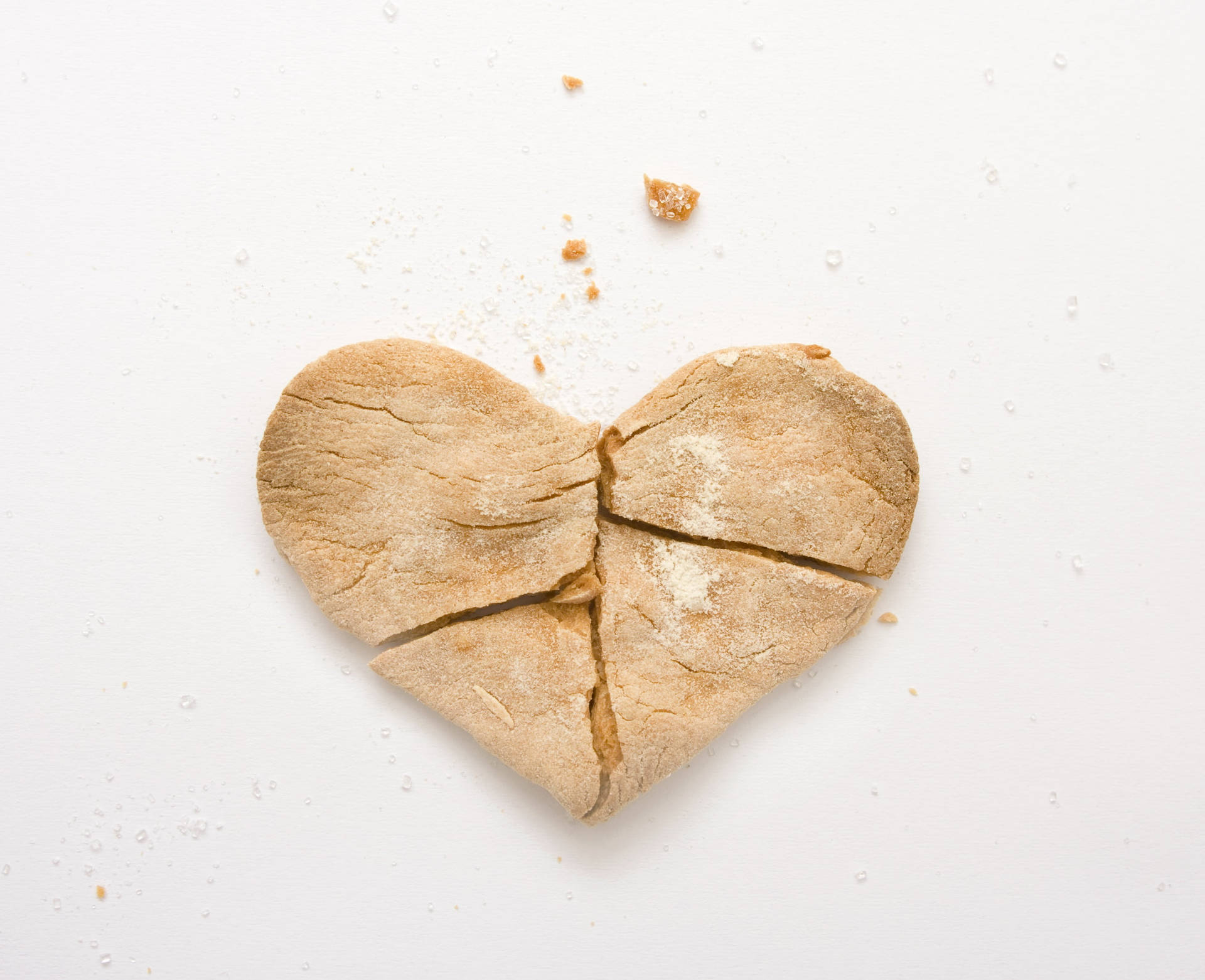 Love Failure Heart Cookie