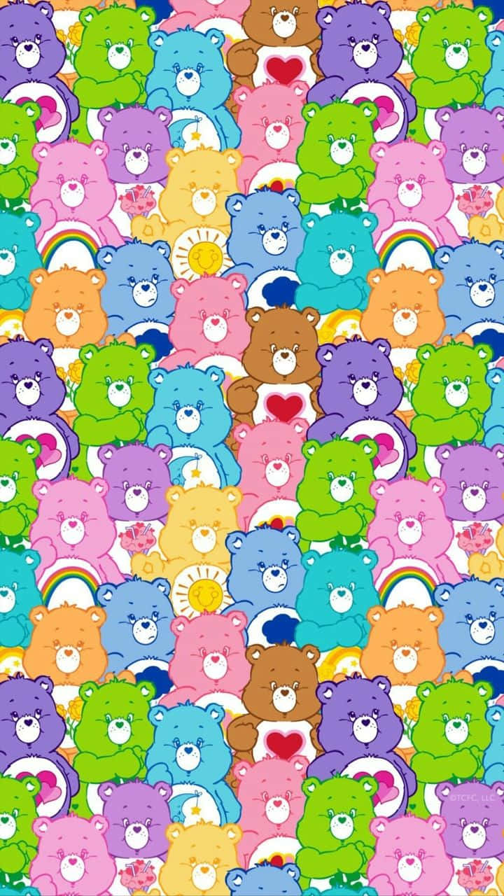 Love From Care Bear Background