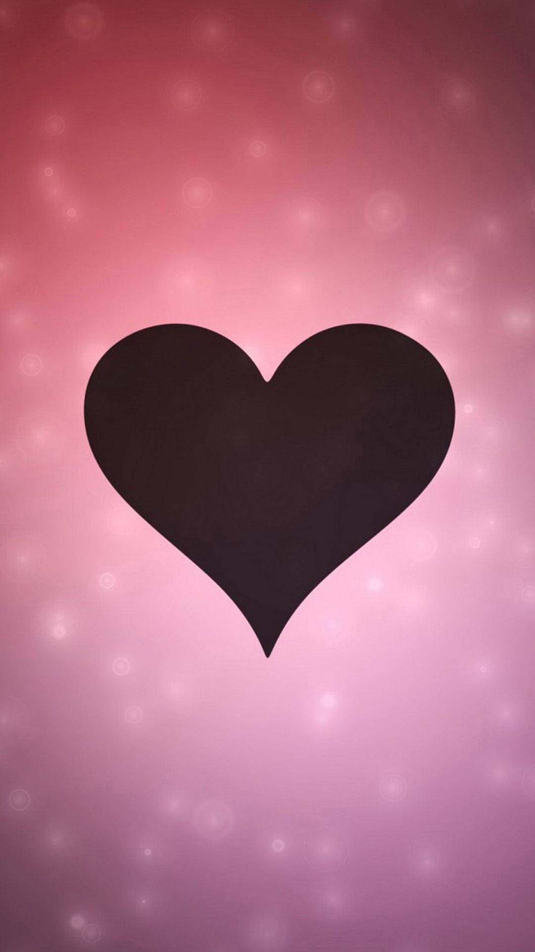 Love Heart Pink Abstract Background Background