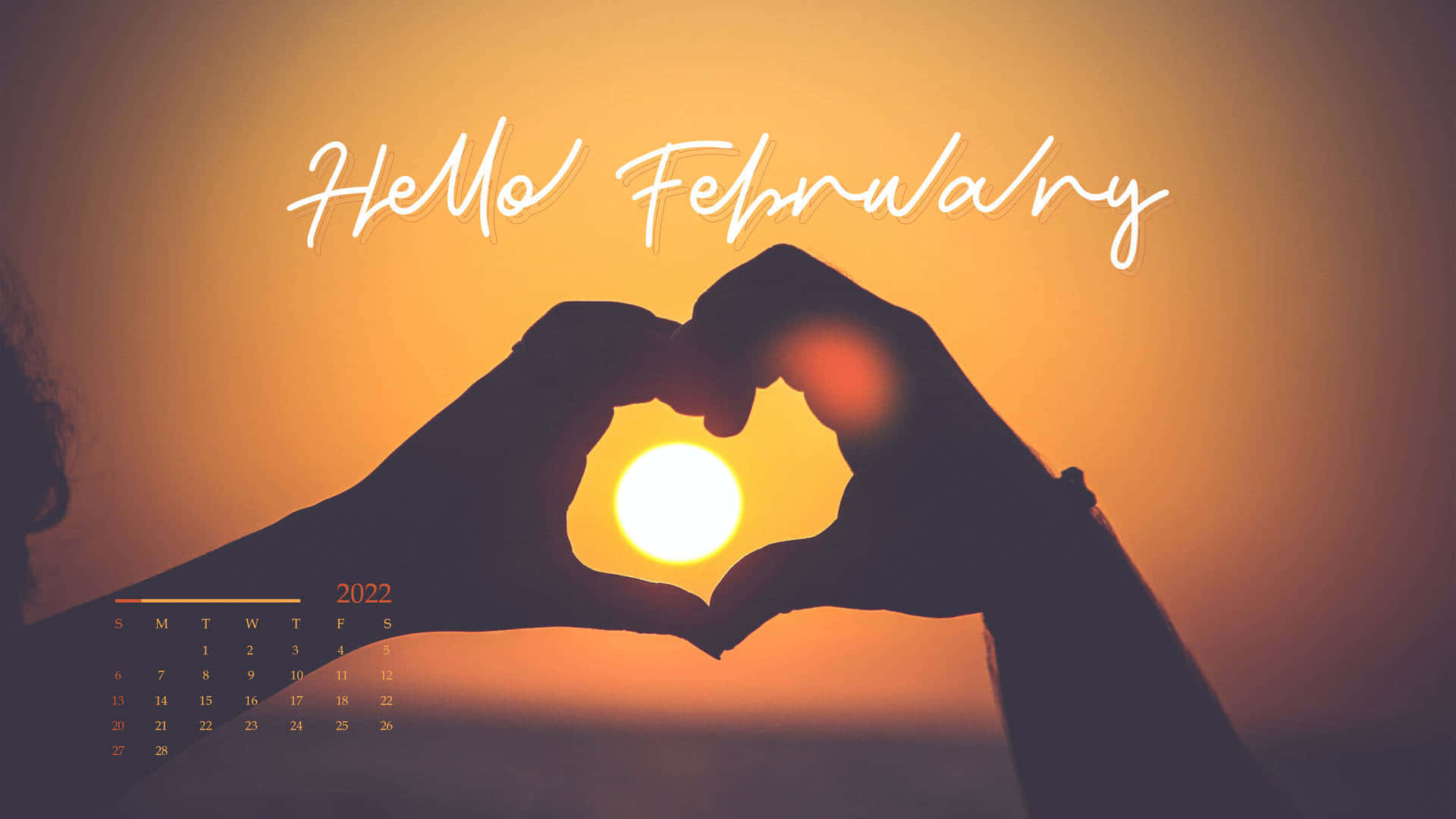 Love Is In The Air - Celebrate February With Joy Background