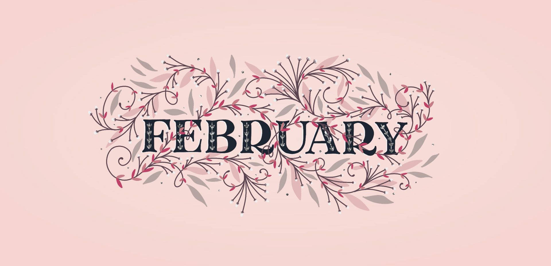 Love Is In The Air This February Background
