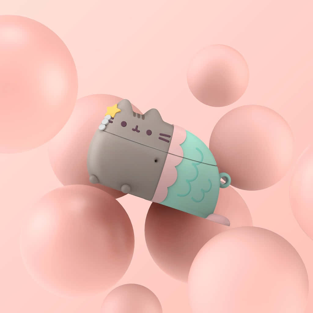 Love Is In The Air With This Cute Pusheen Background