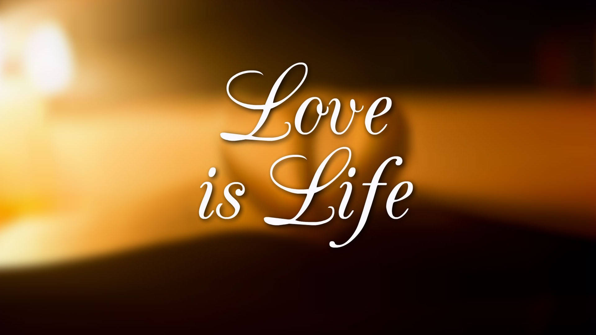 Love Is Life Quotes Background