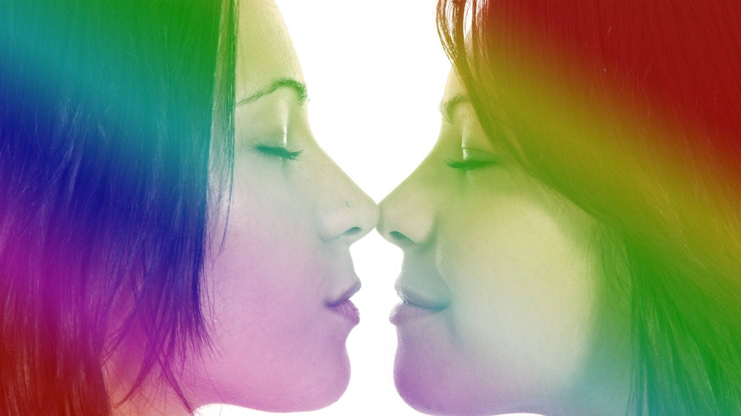 Love Is Love Lgbtq Couple Background