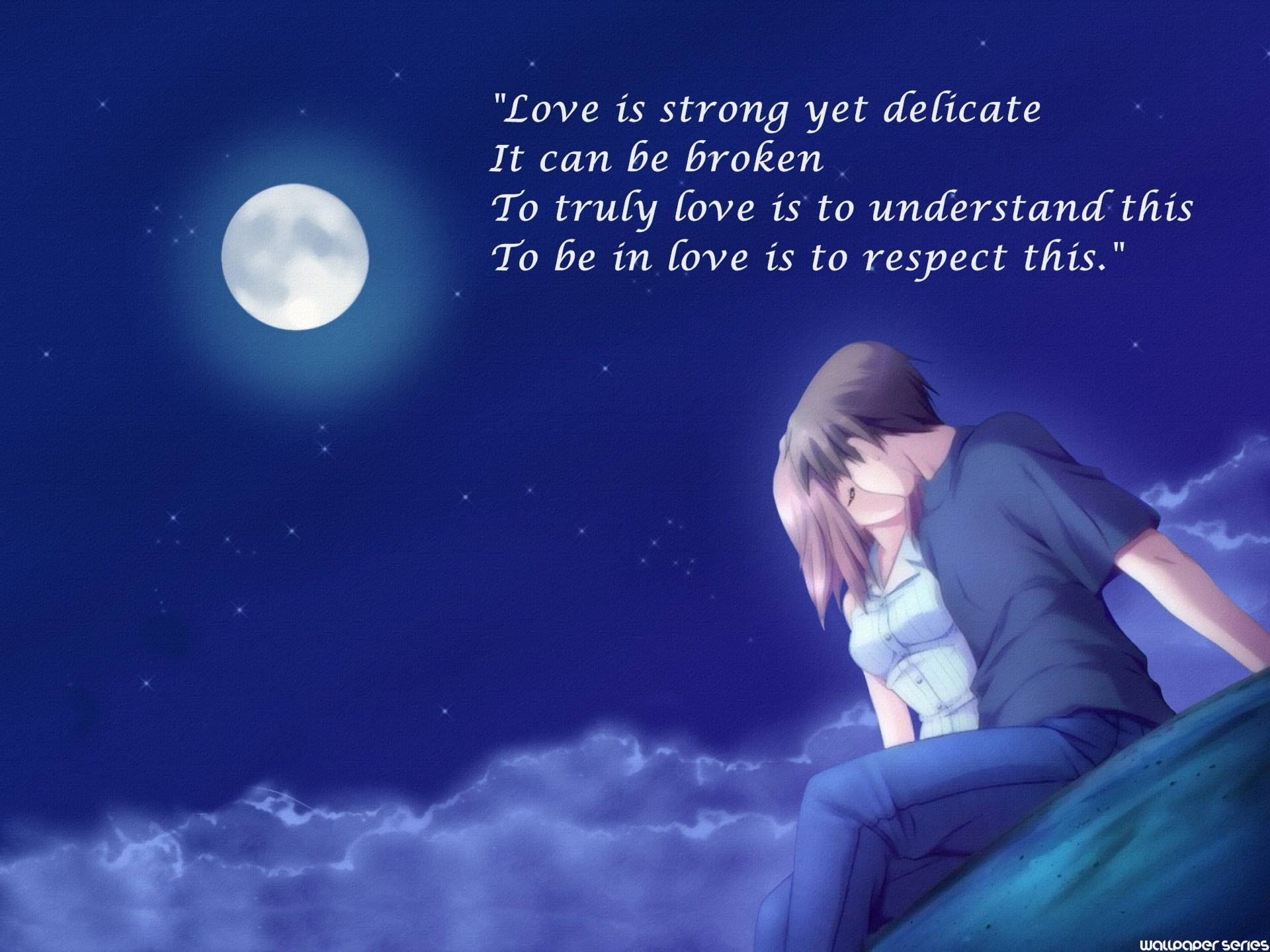 Love Is Strong Quotes Background