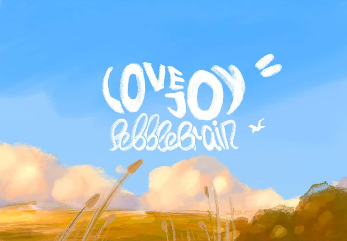 Love Joy Pebble Brain Art Background
