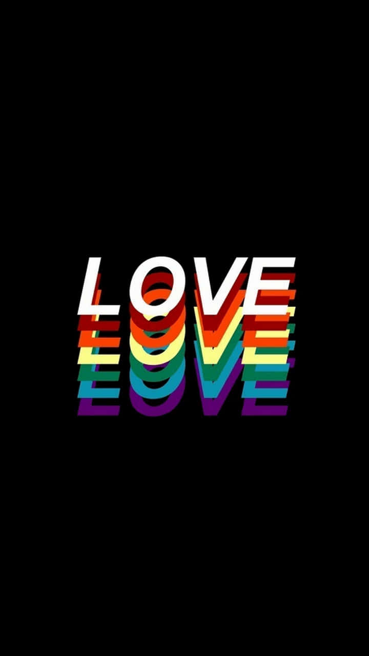 Love Lgbt Iphone Background