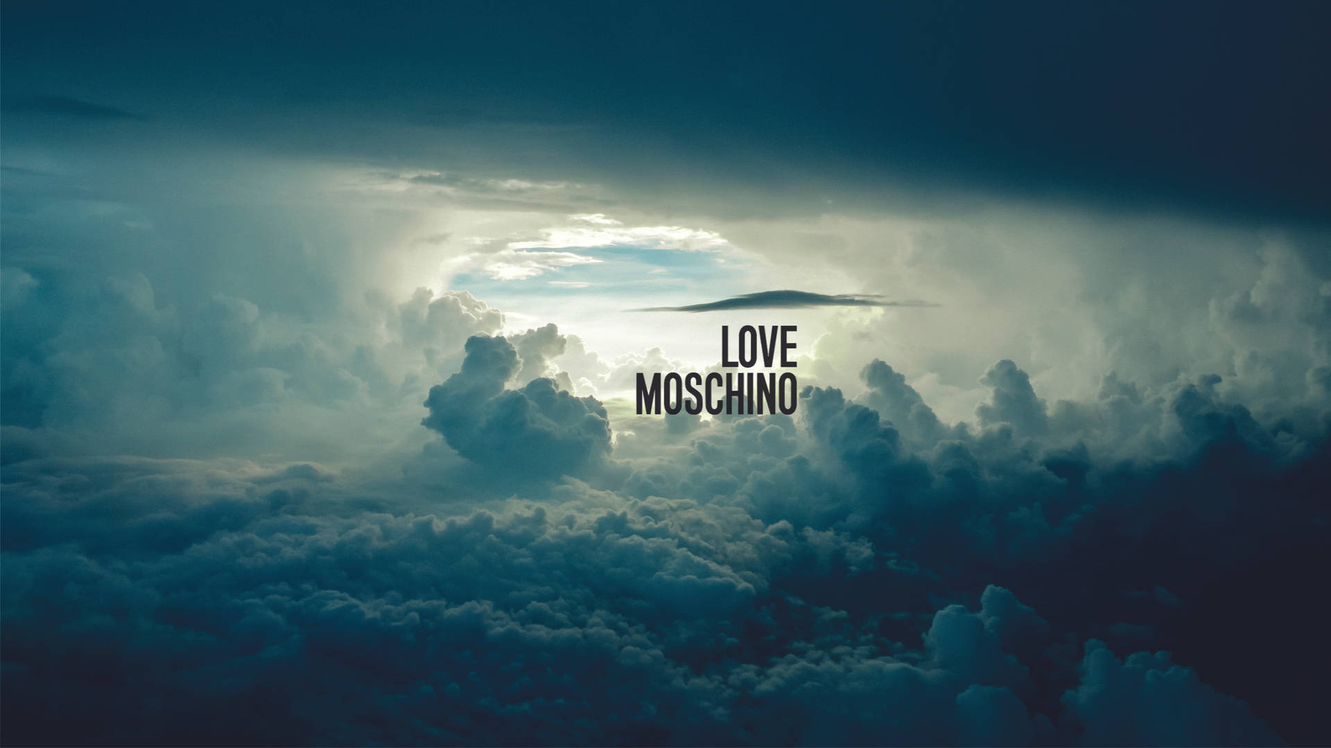 Love Moschino Cloudy Sky Background