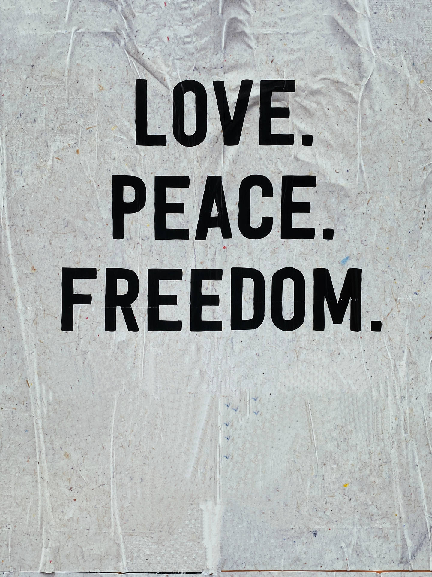 Love. Peace. Freedom Background