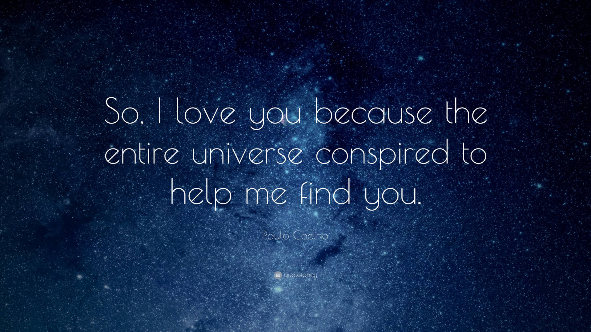 Love Quote About Universe